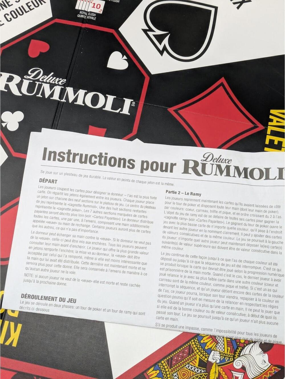 Deluxe Rummoli TCG Board Game, Poker and Rummy - Picture 4 of 4